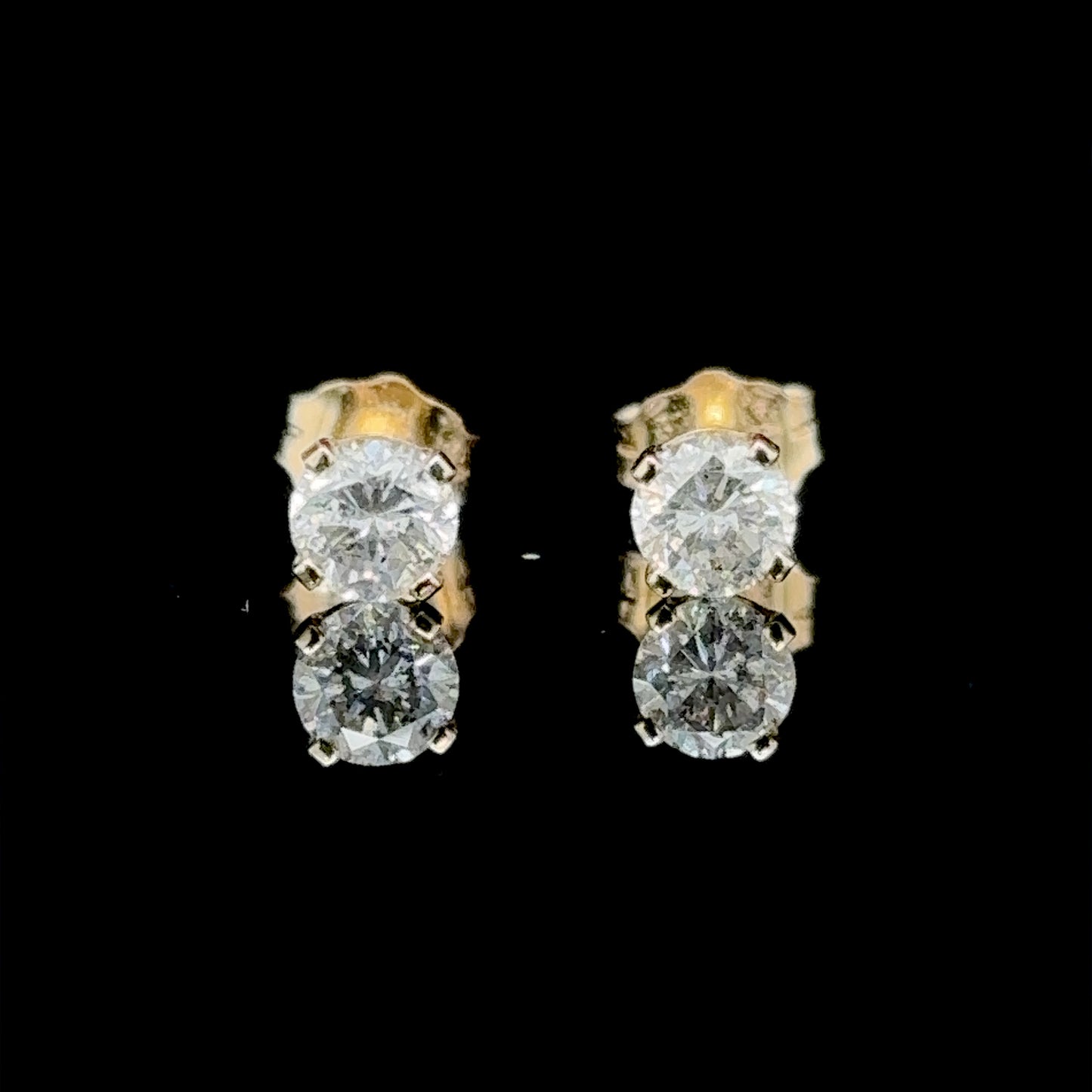 0.60 ct Carat Natural Diamond Studs