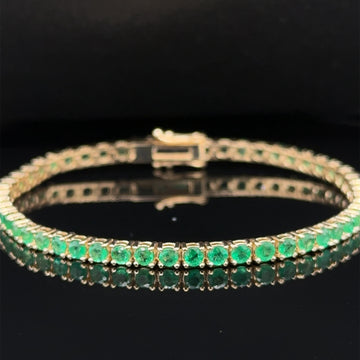 Emerald Tennis Bracelet