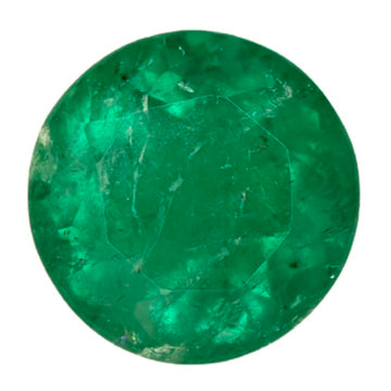 1.09-carat green oval emerald gemstone