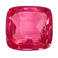 1.06-carat Mahenge spinel, vivid pink-red cushion cut with a faceted table