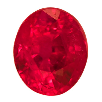 Round red ruby gemstone, 2.13 carat