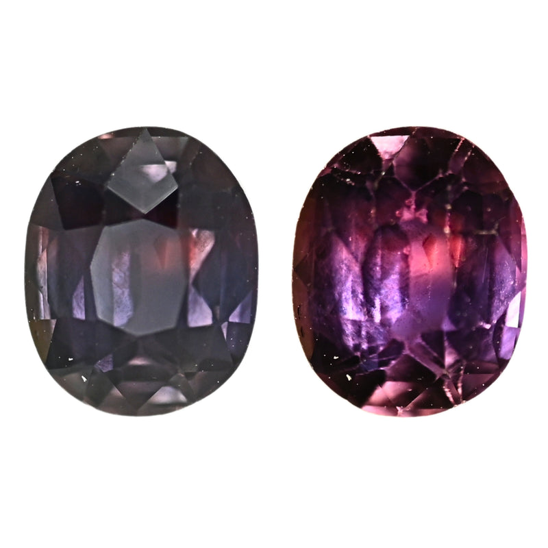 1.66 Carat Color Change Purple Sapphire