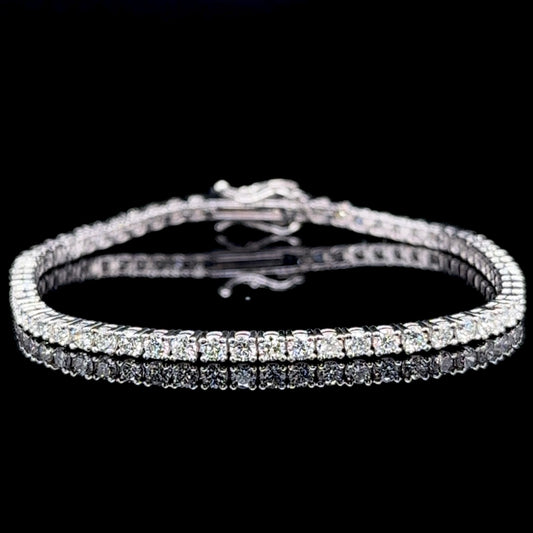 3.65 Carat Diamond Tennis Bracelet